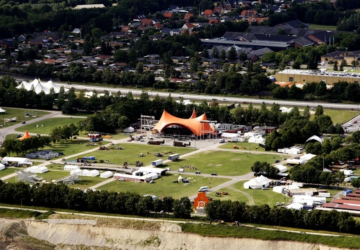 Roskilde Festival, Luftfoto, 2011